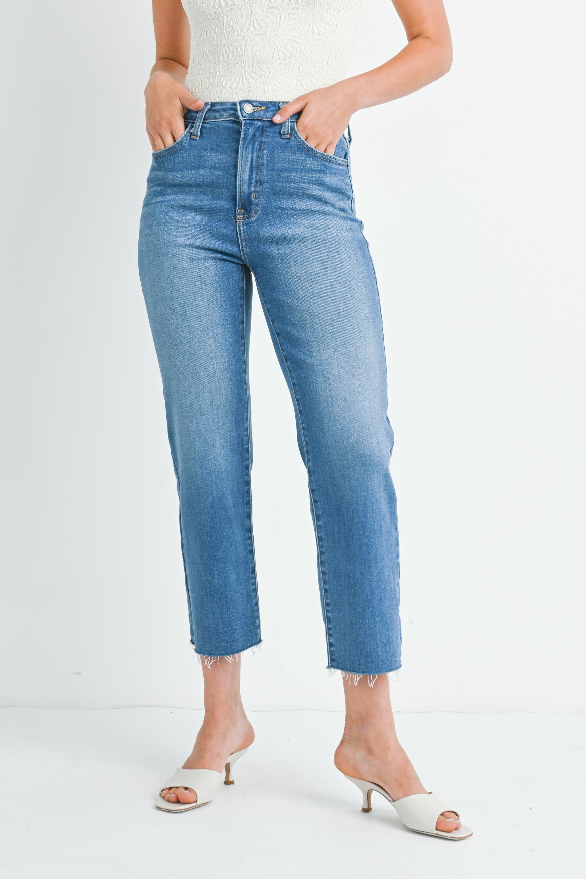 The Original Straight Jean – Just Black Denim