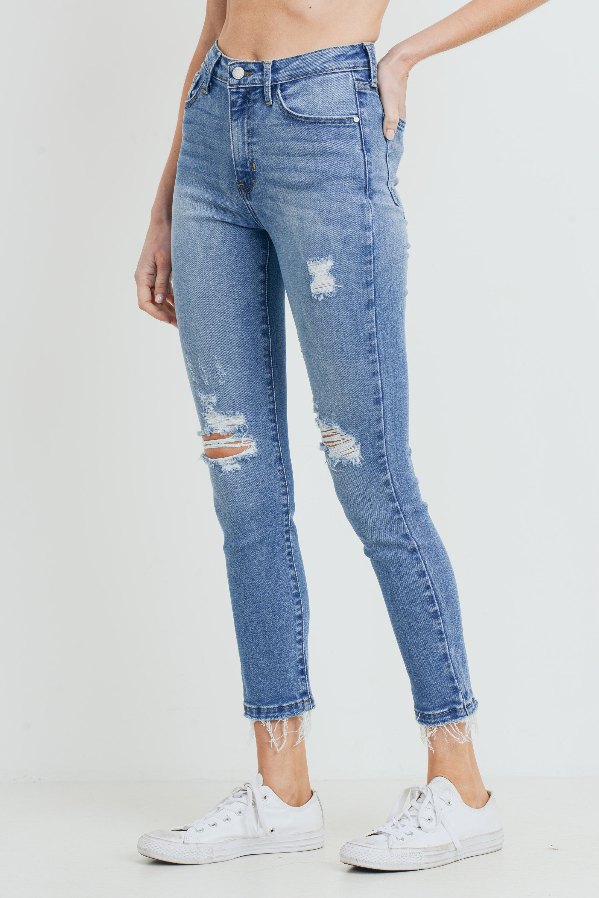 The Super Skinny - Final Sale – Just Black Denim